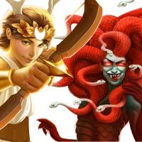 Artemis vs Medusa Slot Machine Main Characters