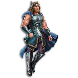 Divine Showdown by Play'n GO Thor Character