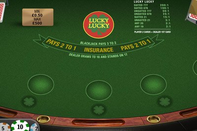 Blackjack Lucky 8 Rules