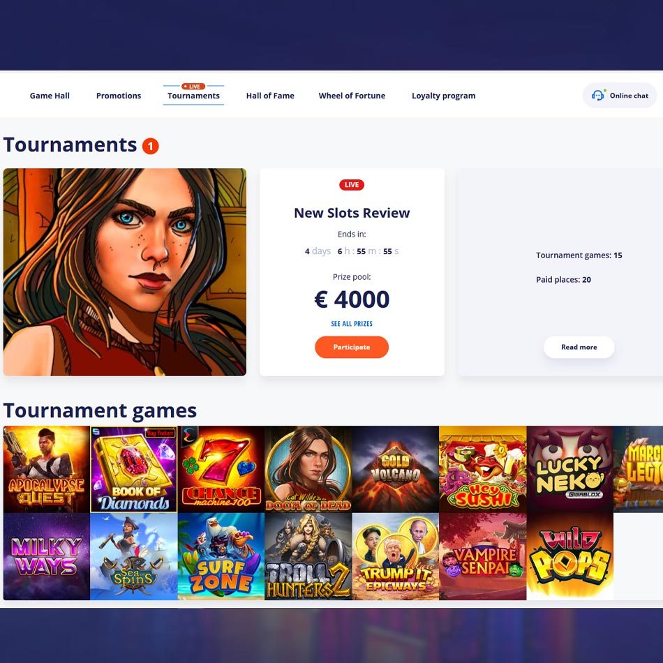 Online casino Vulkan Vegas – play anytime. - Online Casino 4 NL